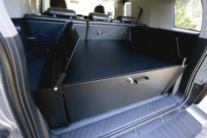 Toyota FJ Cruiser Security Storage Drawer - Tuffy Products - Black - `07-`14